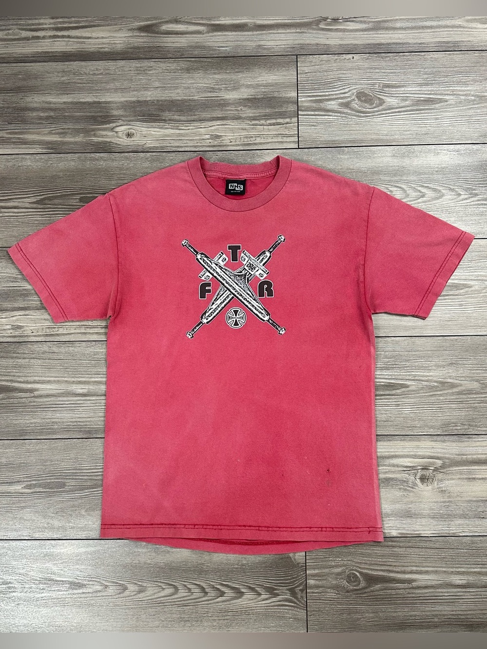 Y2K Sunfaded Independent Trucks Skateboard T-Shirt